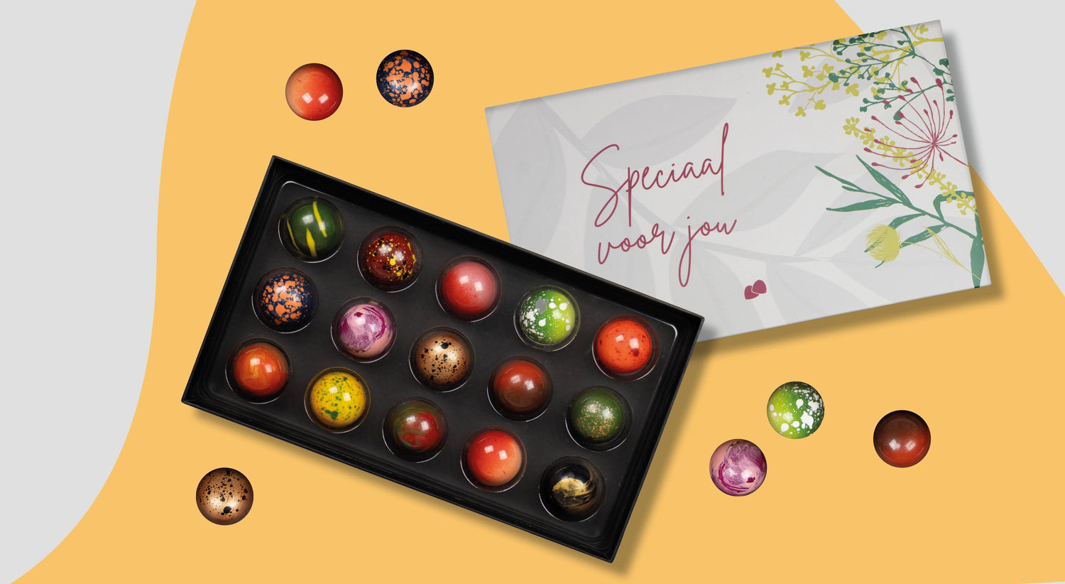 15 fairtrade bonbons in een verassingspakket