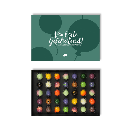 Gefeliciteerd chocolade bonbons 35 stuks