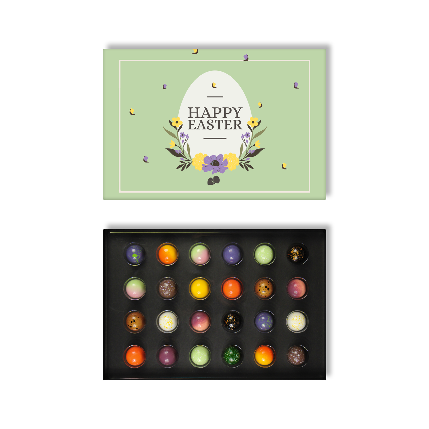 Paas chocolade bonbons 24 stuks