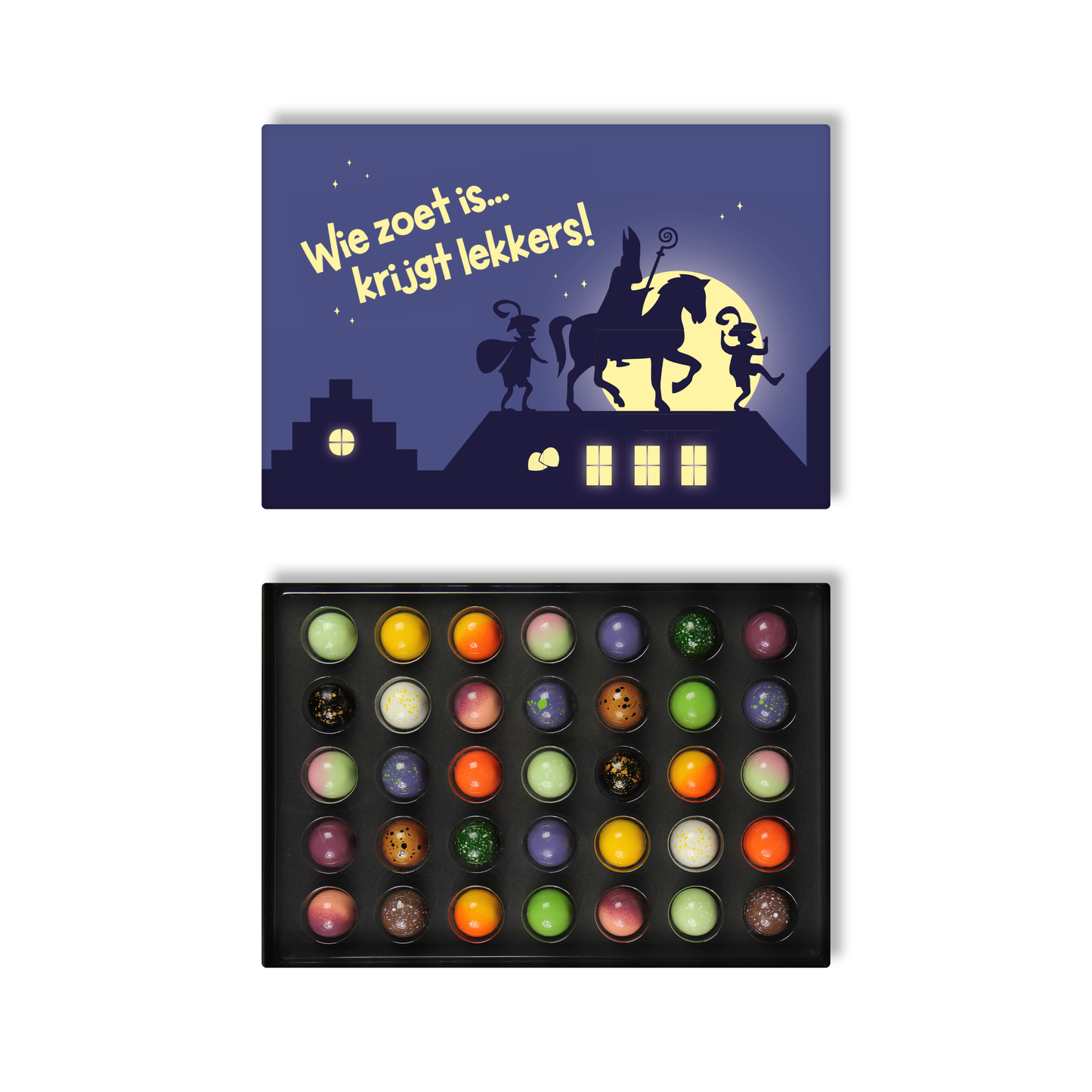 Sinterklaas chocolade bonbons 35 stuks