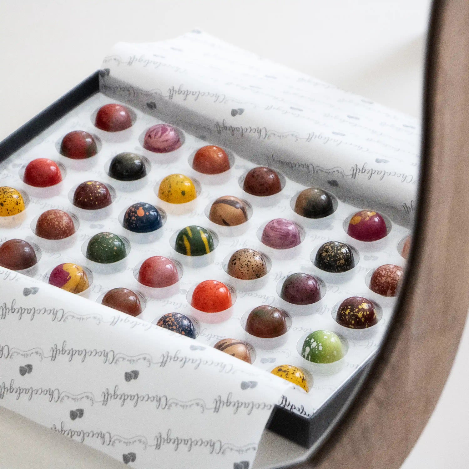 Zakelijk cadeau met bonbons