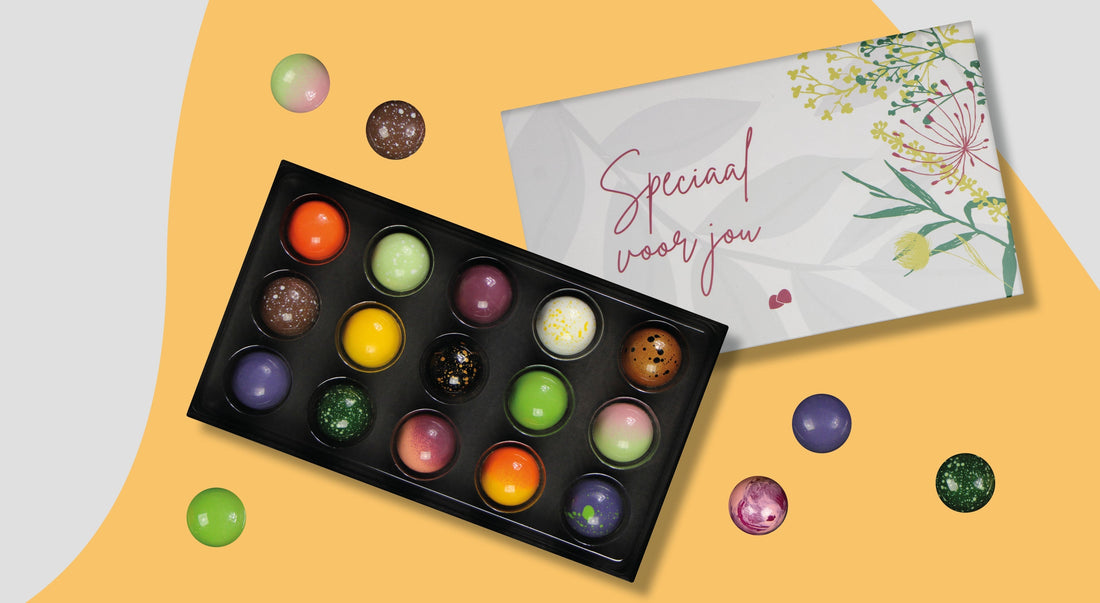Chocolade bij een nieuwe baan of promotie, vier het succes!