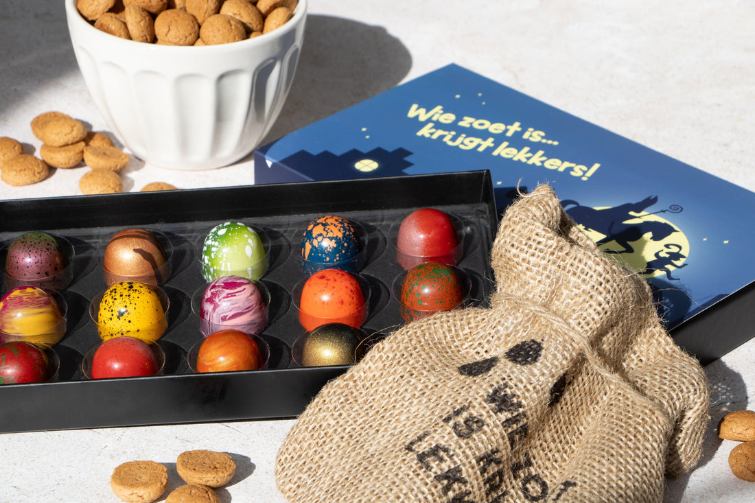 Sinterklaas relatiegeschenken: verras je personeel of klanten met luxe chocolade