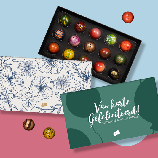 Chocolade cadeau voor iemand die alles al heeft