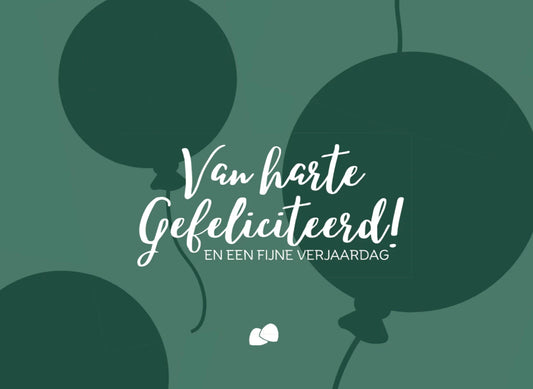 Van harte gefeliciteerd