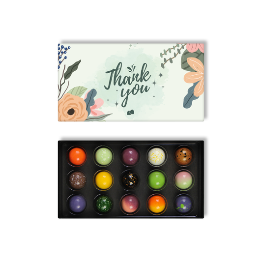Bedankt chocolade bonbons 15 stuks
