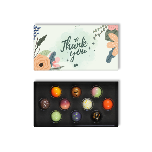 Bedankt chocolade bonbons 10 stuks