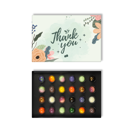 Bedankt chocolade bonbons 24 stuks