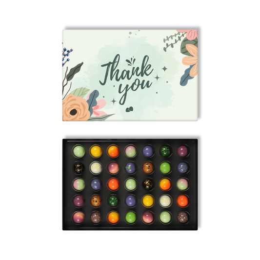 Bedankt chocolade bonbons 35 stuks