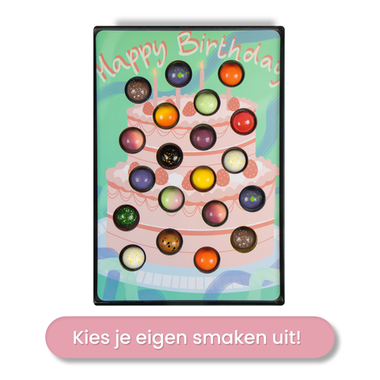 Verjaardag cadeaubox zelf samenstellen
