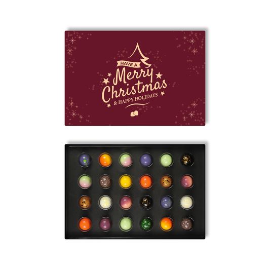 Christmas chocolade bonbons 24 stuks