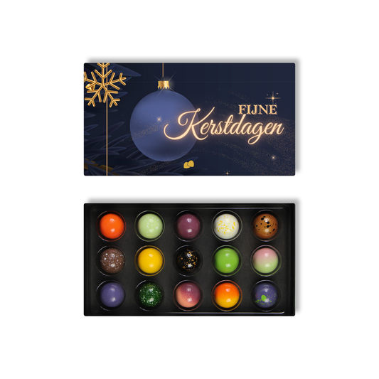 Kerst chocolade bonbons 15 stuks