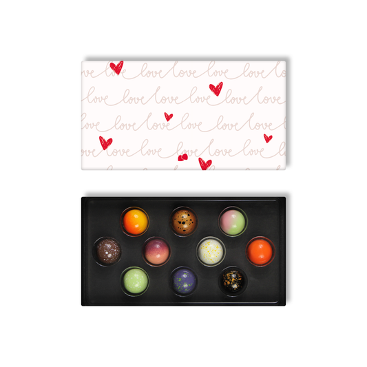 Liefde chocolade bonbons 10 stuks