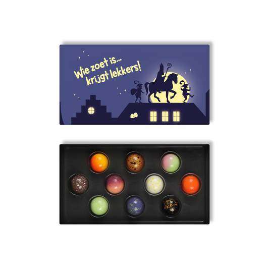 Sinterklaas chocolade bonbons 10 stuks