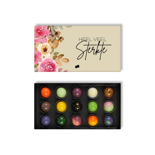 Sterkte chocolade bonbons 15 stuks