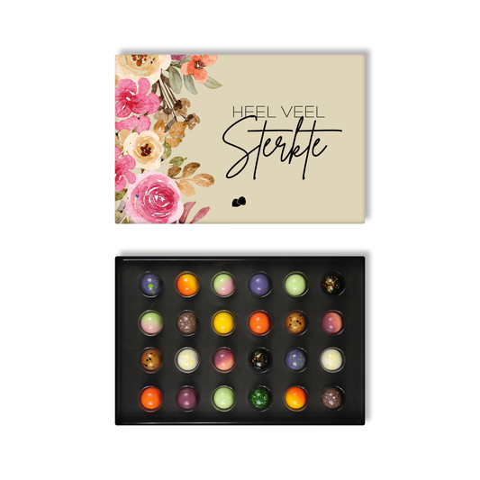 Sterkte chocolade bonbons 24 stuks