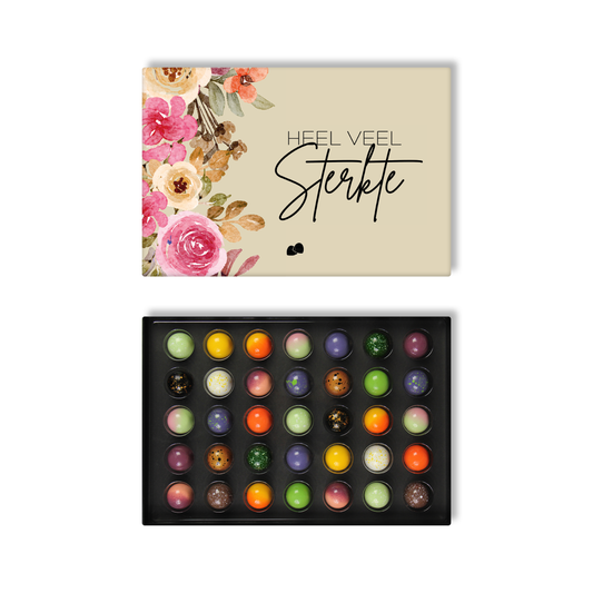 Sterkte chocolade bonbons 35 stuks