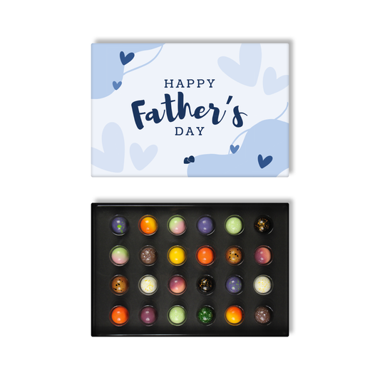 Vaderdag chocolade bonbons 24 stuks
